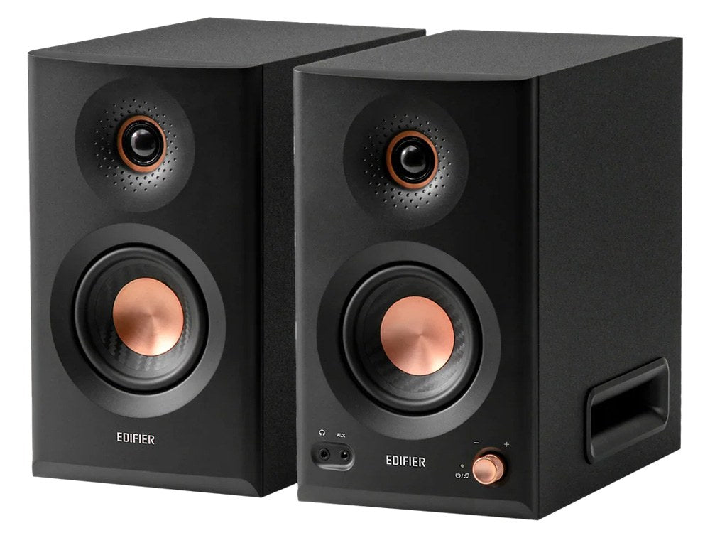 EDIFIER MR5 Tri-Amped Powered Studio Monitor Speakers (Black/White)
