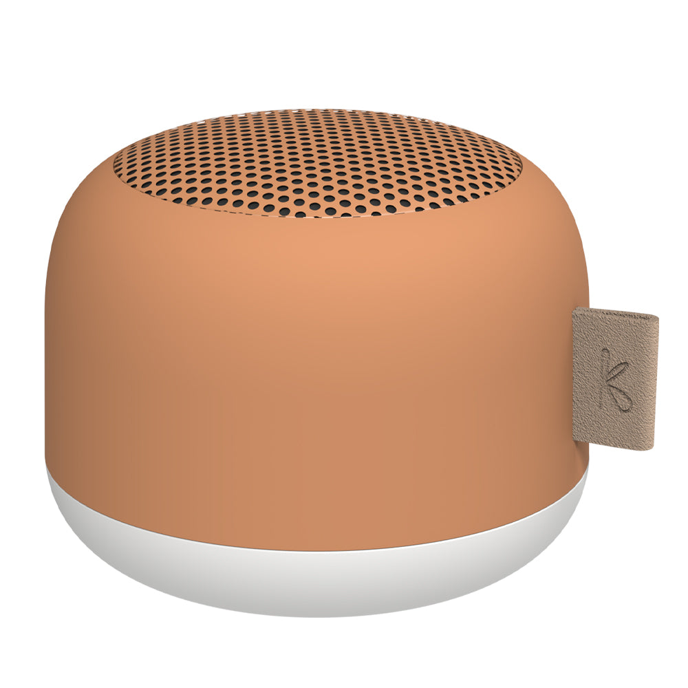 KREAFUNK Alight Bluetooth Speaker (Waffle Orange)