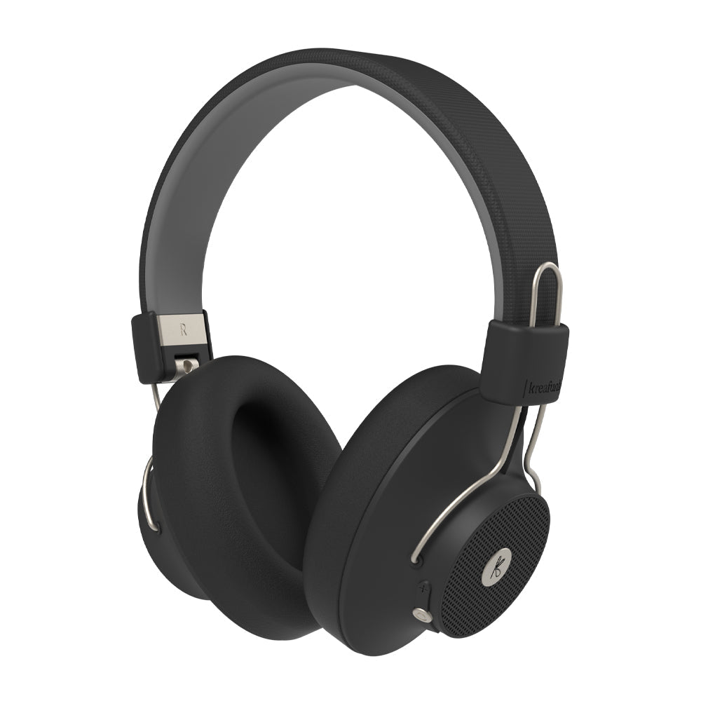 KREAFUNK Abeat Qi Bluetooth Headphones W/ Anc (Black)