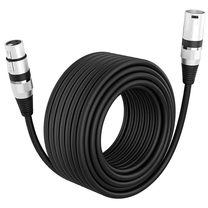 HRIDZ 5m XLR Cable Male To Female Audio Output and Input Apply To KTV Microphone