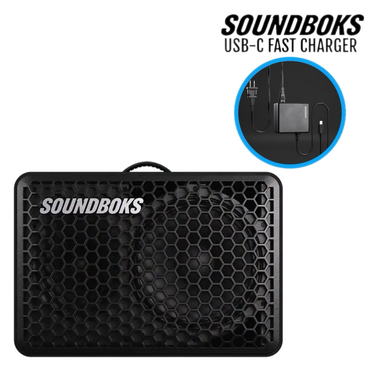 SOUNDBOKS Go + Fast Charger Bundle
