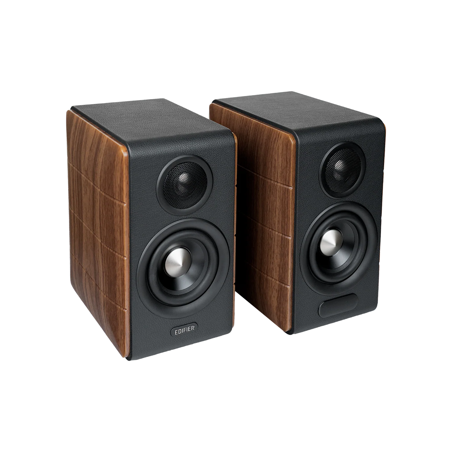 EDIFIER S880DB MKII Hi-Res Audio Certified Bookshelf Speakers (White/Walnut)