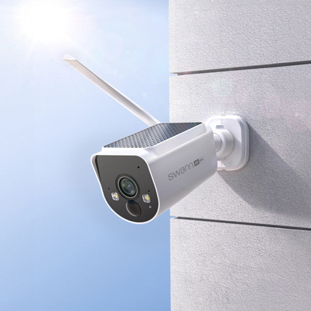 SWANN MaxRanger4K™ Solar 4 Camera with Long Range Wireless Security System