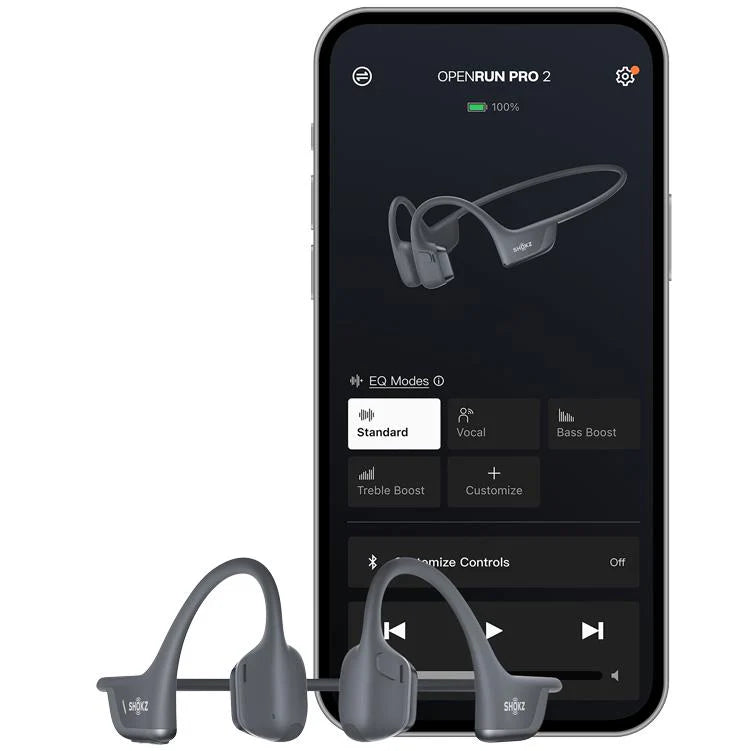SHOKZ OpenRun Pro 2 Wireless Headphone (Black/Orange/Silver)