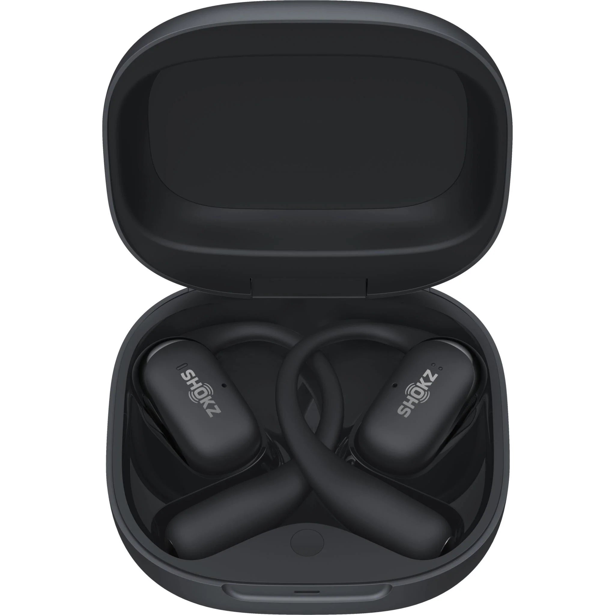 SHOKZ OpenFit 2+ Open-Ear True Wireless Earbuds (Black/Grey)