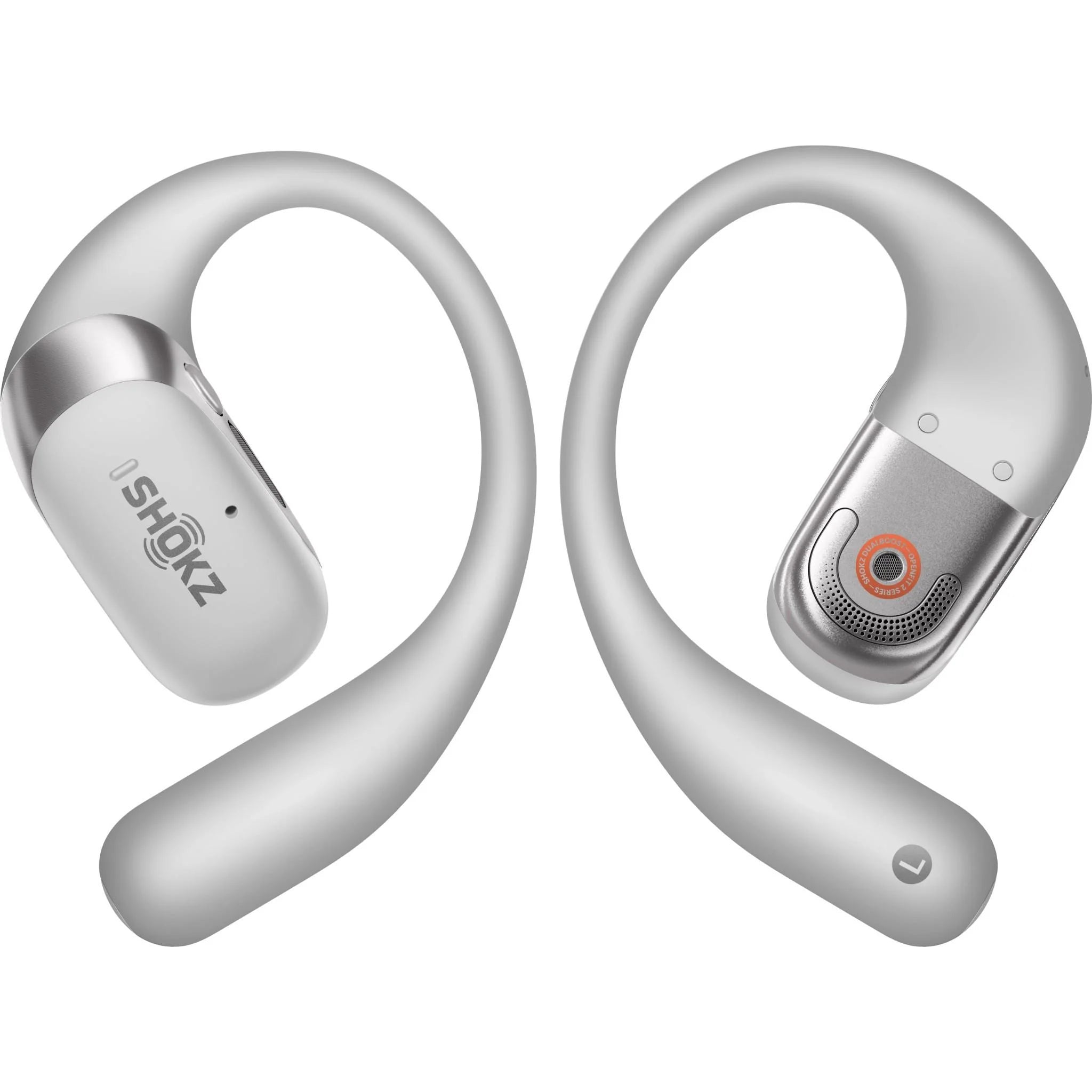 SHOKZ OpenFit 2+ Open-Ear True Wireless Earbuds (Black/Grey)