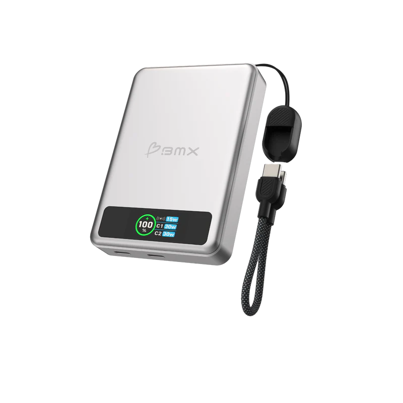 BMX SolidSafe 10K Solid-State Magnetic Power Bank BMX