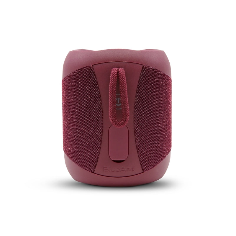 BLUEANT X1i Portable 14-Watt Bluetooth Speaker (Black/Crimson Red)
