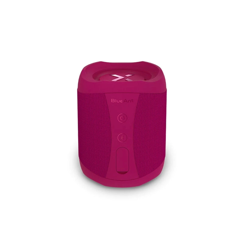 BLUEANT X3D Portable 20-Watt Bluetooth Speaker (Coral Chic/Nobility Blue/Boudoir Red)