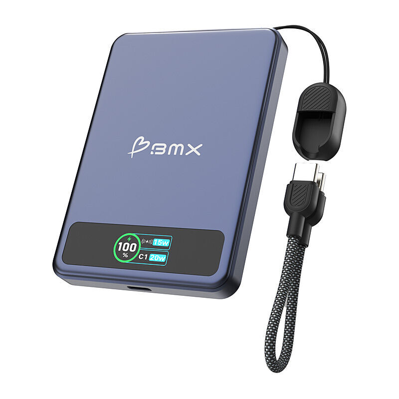 BMX SolidSafe 5K Solid-State Magnetic Power Bank BMX