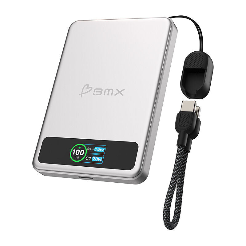 BMX SolidSafe 5K Solid-State Magnetic Power Bank BMX