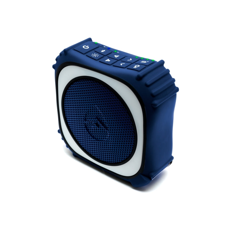 ECOXGEAR EcoEdge Pro 20-Watt RGB Waterproof Party Speaker (Black/Blue)