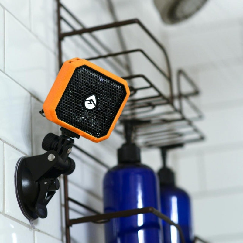 ECOXGEAR EcoPebble Lite 3-Watt Mini Waterproof Party Speaker (Orange/Mint/Black)