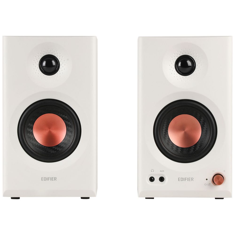 EDIFIER MR3 Powered Studio Monitor Speakers (Black/White)