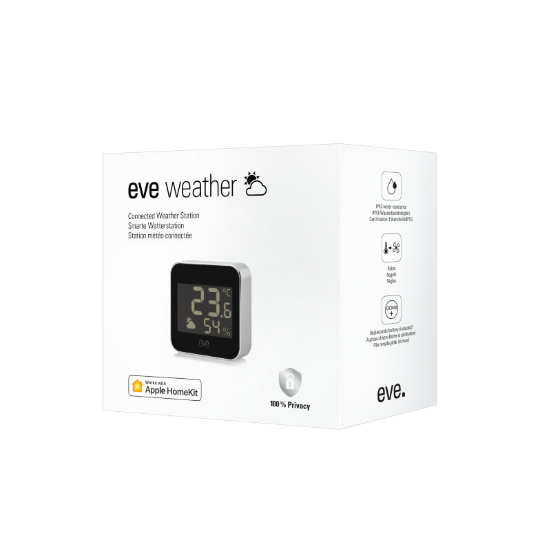 EVE Weather - Temperature & Humidity Monitor (Thread) Eve
