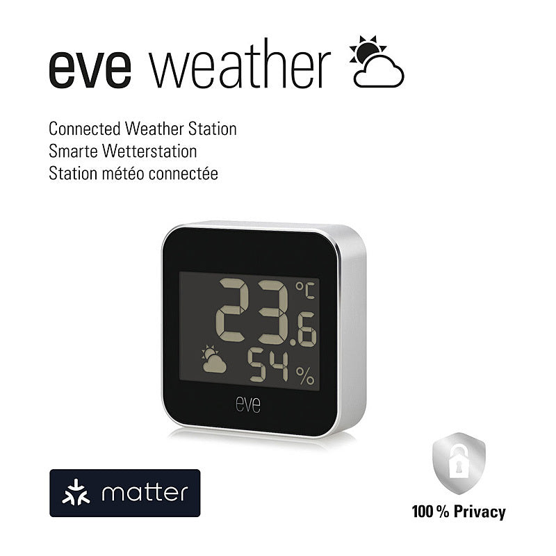EVE Weather - Temperature & Humidity Monitor (Matter) Eve