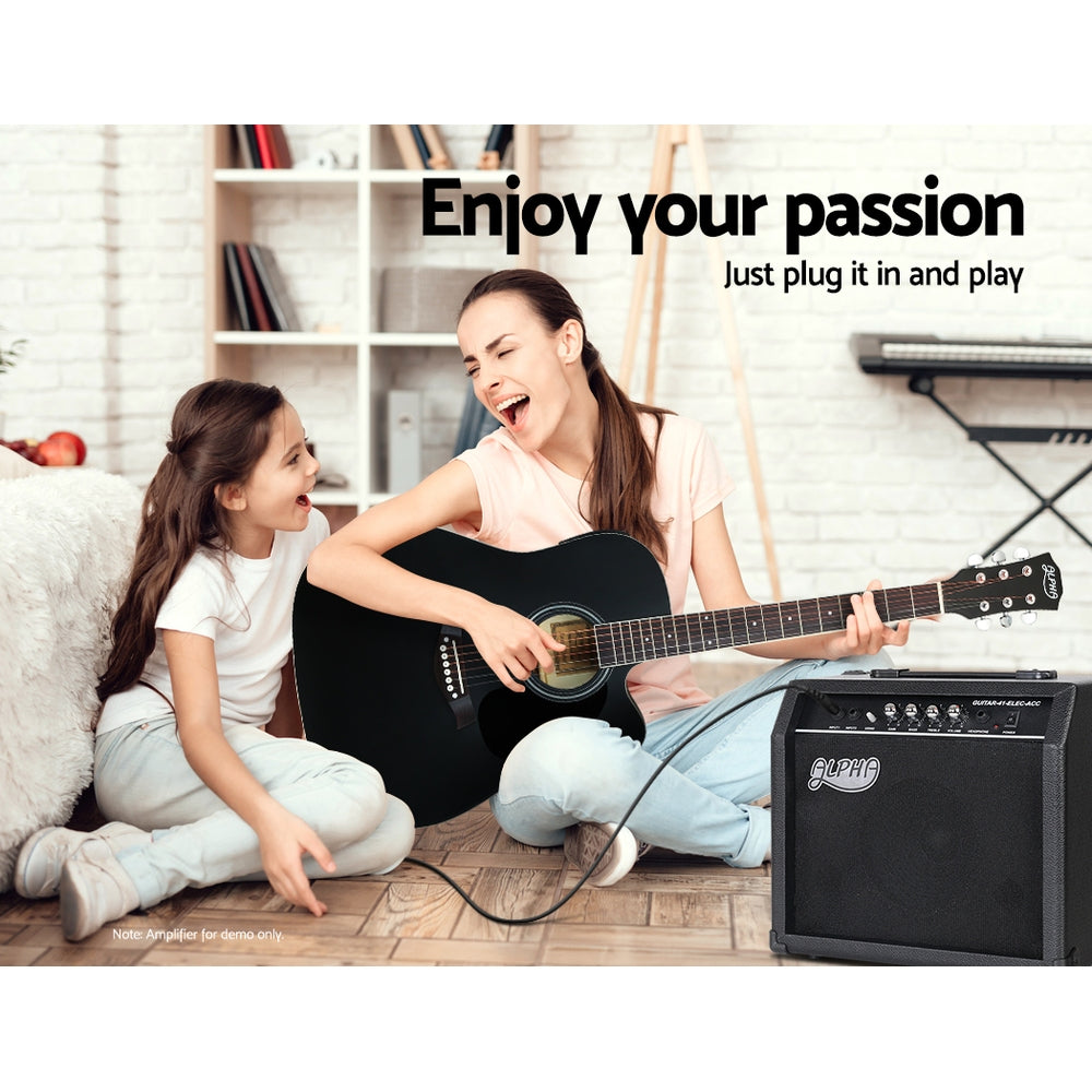 ALPHA 41 Inch Acoustic Guitar