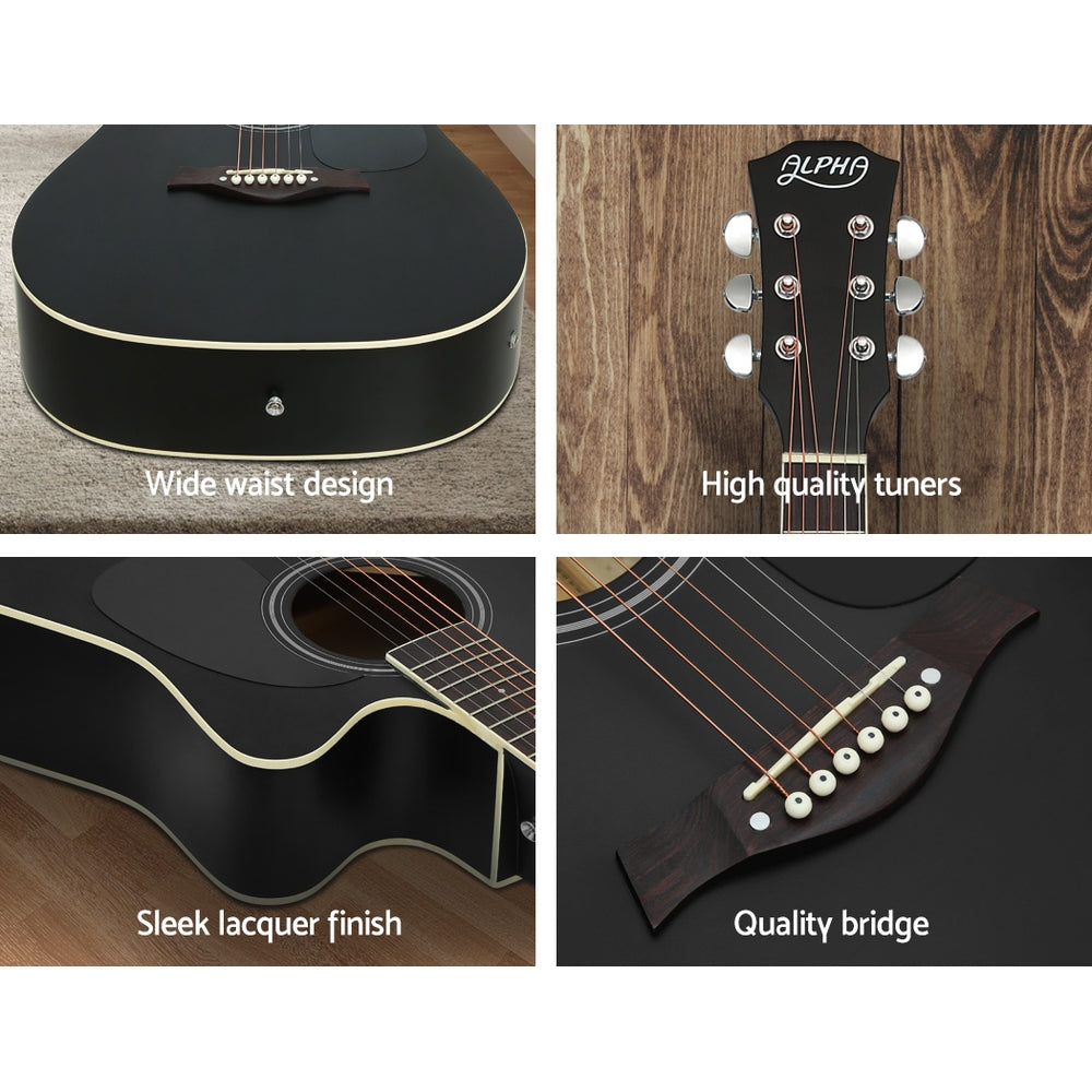 ALPHA 41 Inch Acoustic Guitar