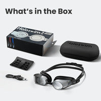 HOLOSWIM AR Smart Swim Goggles 2 Pro Peak Audio & Visual