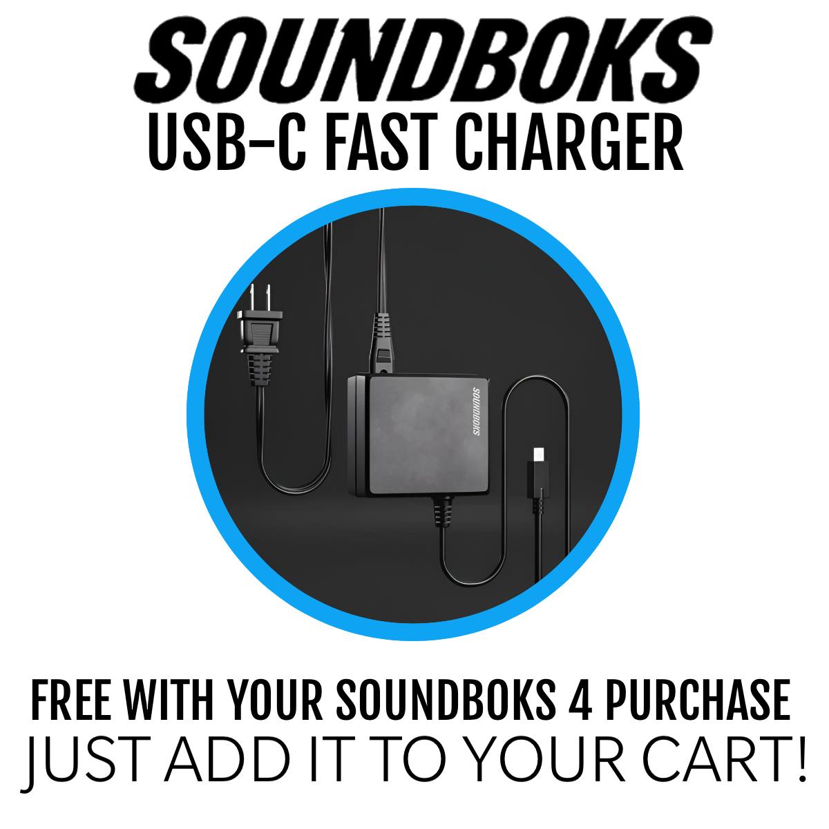 SOUNDBOKS 4 Wireless Bluetooth Performance Speaker (Black)