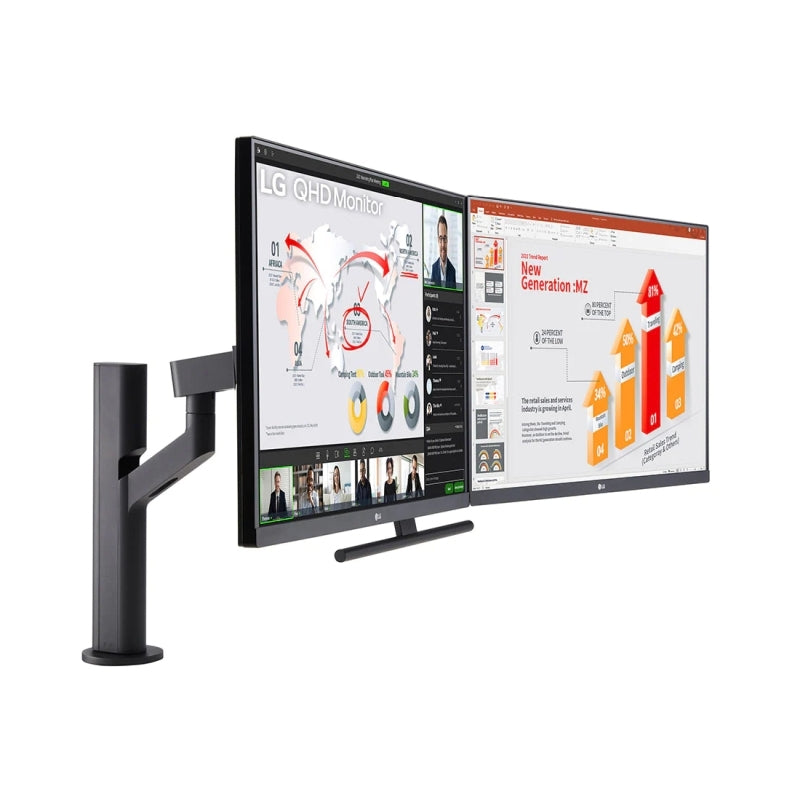 LG 27'' Ergo Dual Monitor