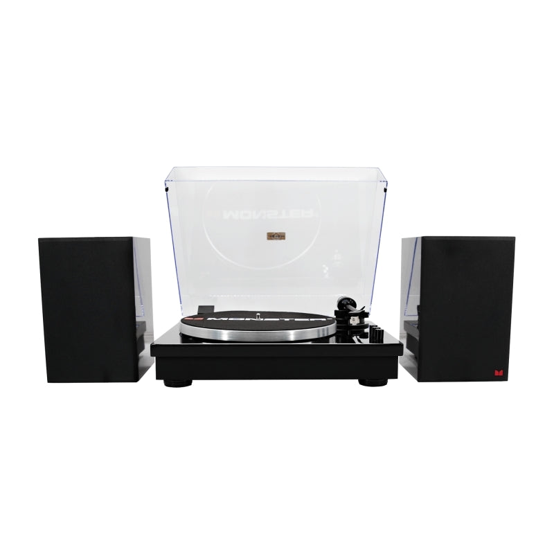 MONSTER 2-Speed Turntable with Speakers