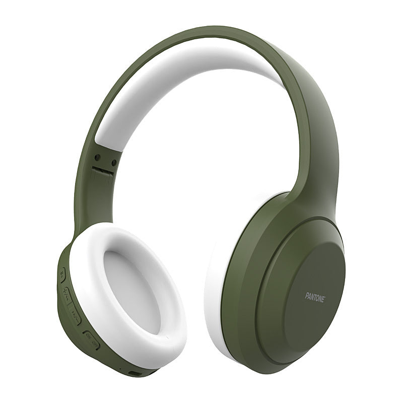 PANTONE Bluetooth Headphones (Red/Orange/Navy/Khaki/Green)