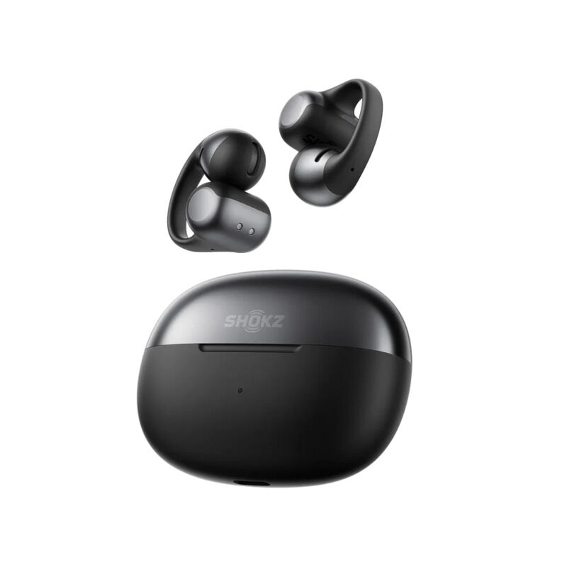 SHOKZ OpenDots ONE Open-Ear True Wireless Earbuds (Grey/Black)