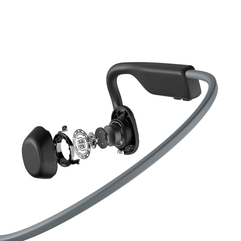 SHOKZ OpenMove Bone Conduction Sports Bluetooth Headphones (Grey/Blue/Pink/White)