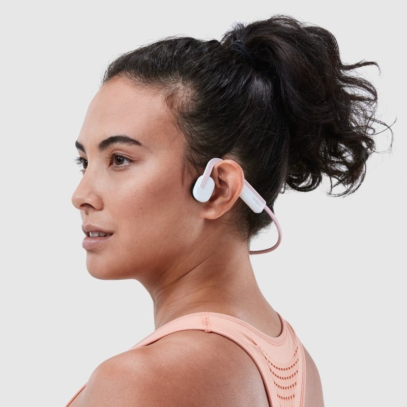 SHOKZ OpenMove Bone Conduction Sports Bluetooth Headphones (Grey/Blue/Pink/White)