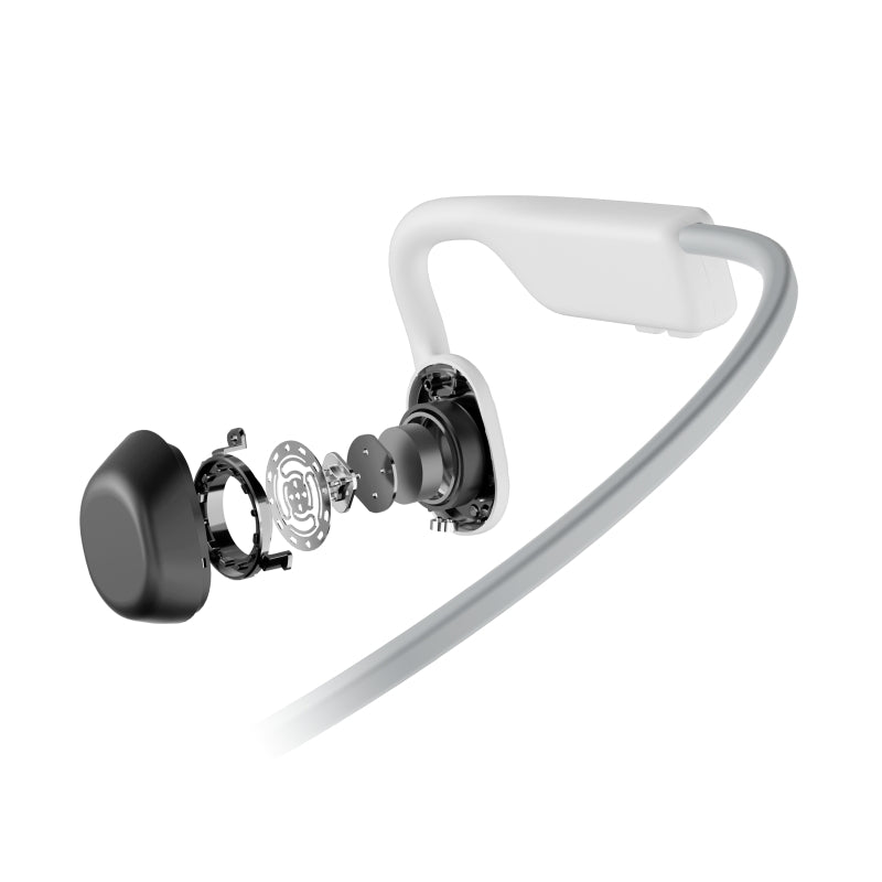 SHOKZ OpenMove Bone Conduction Sports Bluetooth Headphones (Grey/Blue/Pink/White)