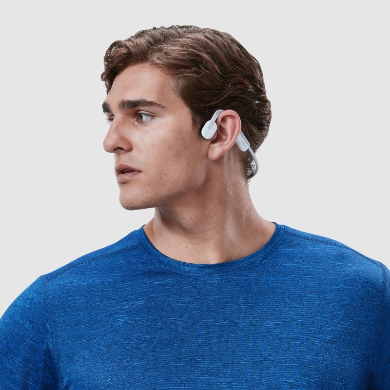 SHOKZ OpenMove Bone Conduction Sports Bluetooth Headphones (Grey/Blue/Pink/White)