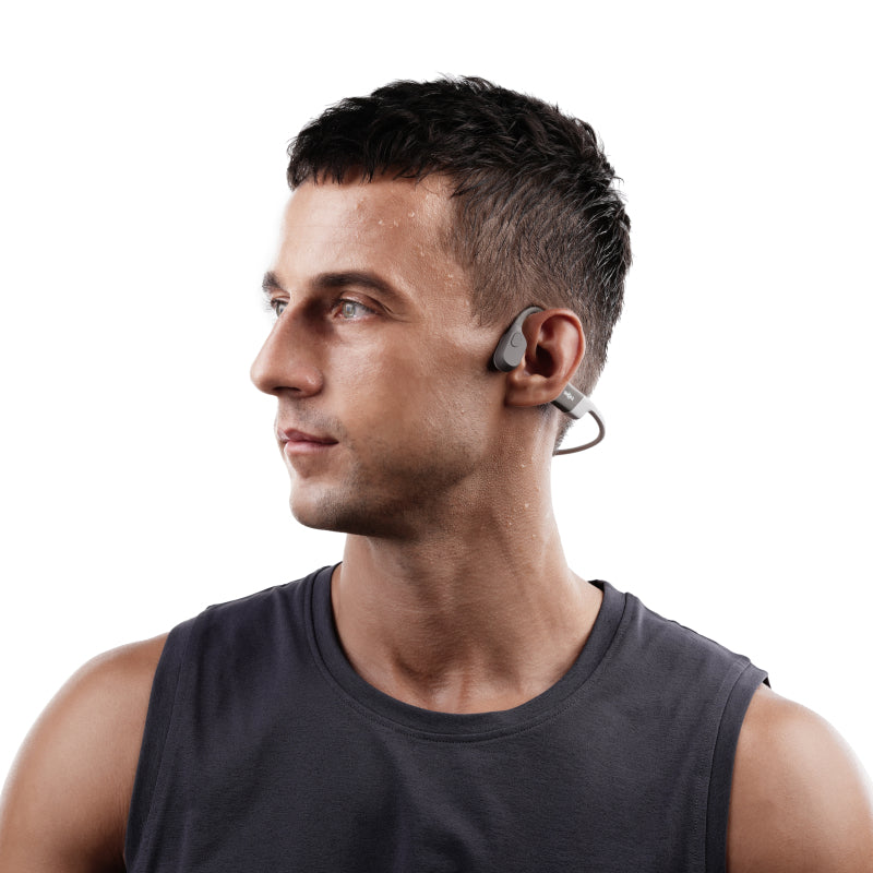 SHOKZ OpenRun Bone Conduction Sports Bluetooth Headphones (Black/Blue/Red/Grey)