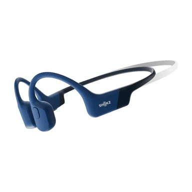 SHOKZ OpenRun MINI Bone Conduction Sports Bluetooth Headphones (Black/Blue) Shokz