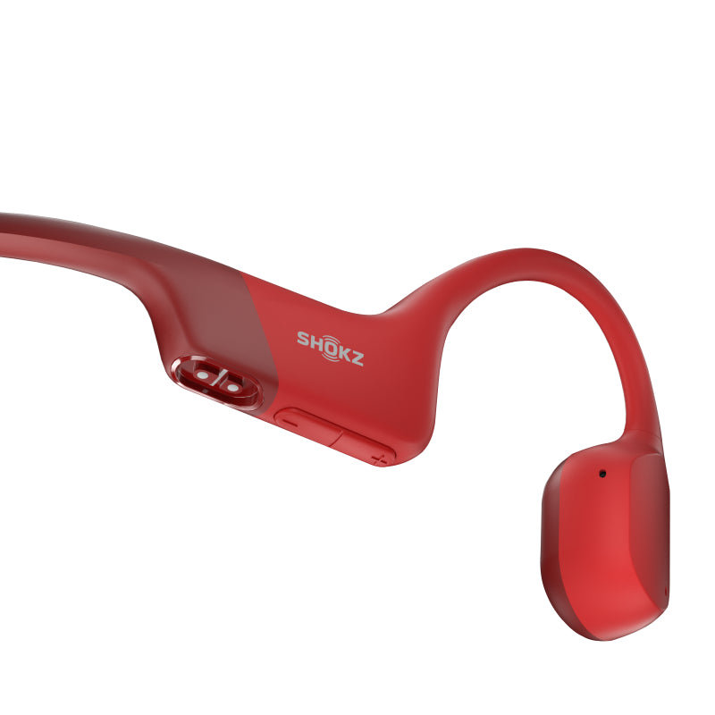 SHOKZ OpenRun Bone Conduction Sports Bluetooth Headphones (Black/Blue/Red/Grey)