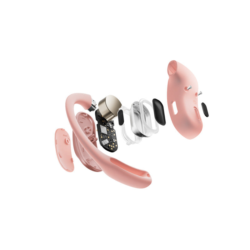 SHOKZ OpenFit Air True Wireless Earbuds (White/Black/Pink)