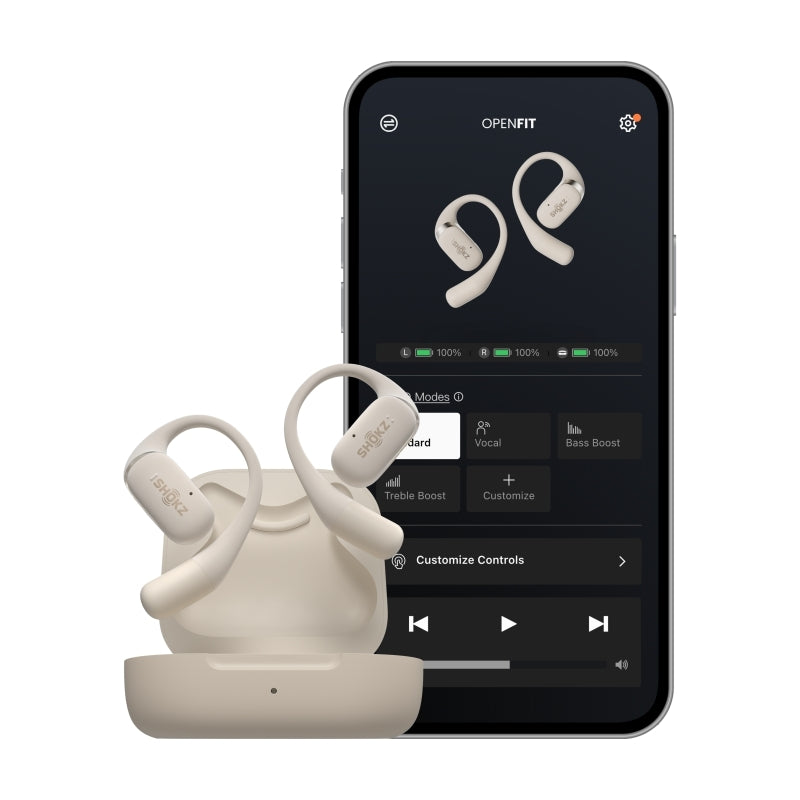 SHOKZ OpenFit Open Ear True Wireless Bone Conduction Earbuds