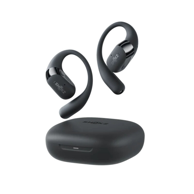 SHOKZ OpenFit 2+ Open-Ear True Wireless Earbuds (Black/Grey)