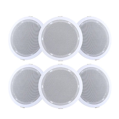 GIANTZ 6 Inch Ceiling Speakers (6) Giantz