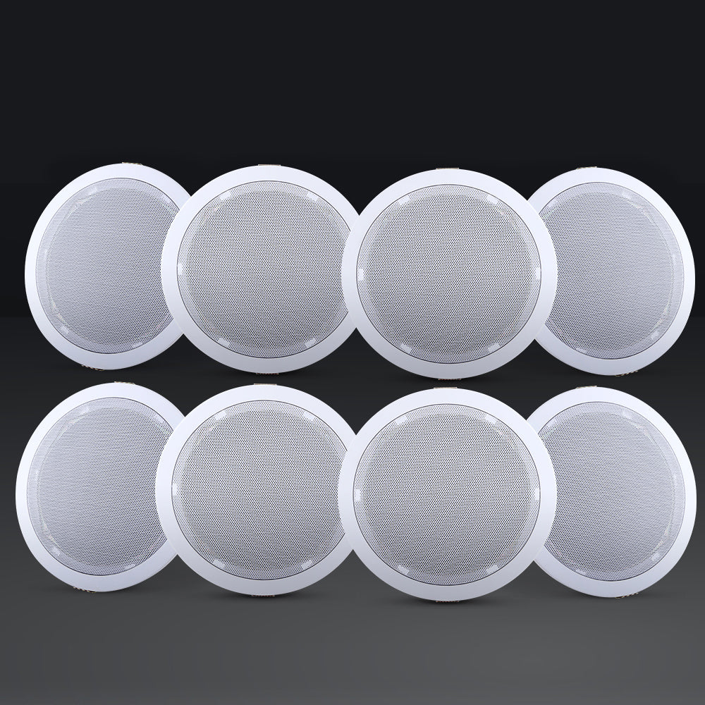 GIANTZ 6 Inch Ceiling Speakers (8)