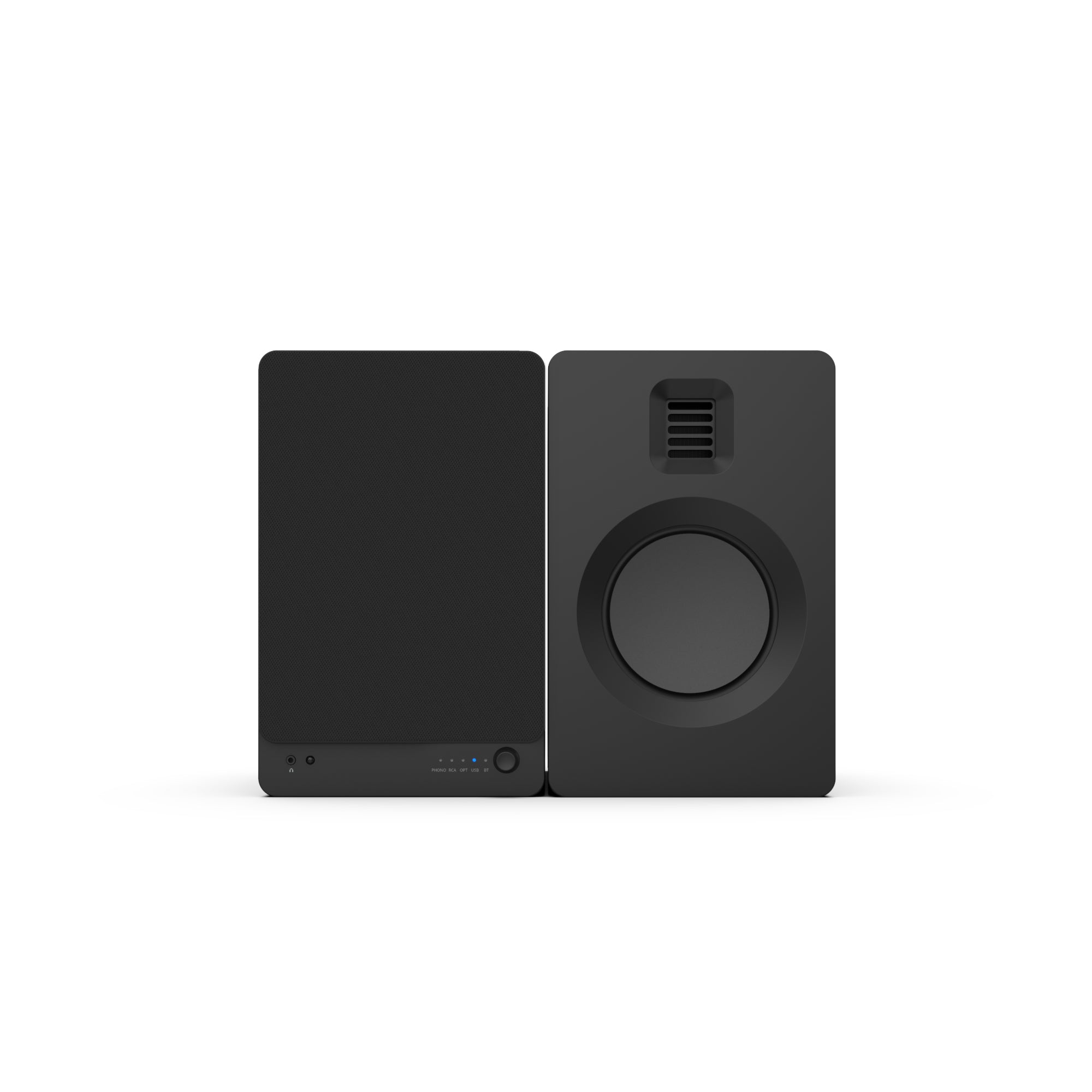 KANTO TUK 260W Powered Bookshelf Speakers (Matte Black)