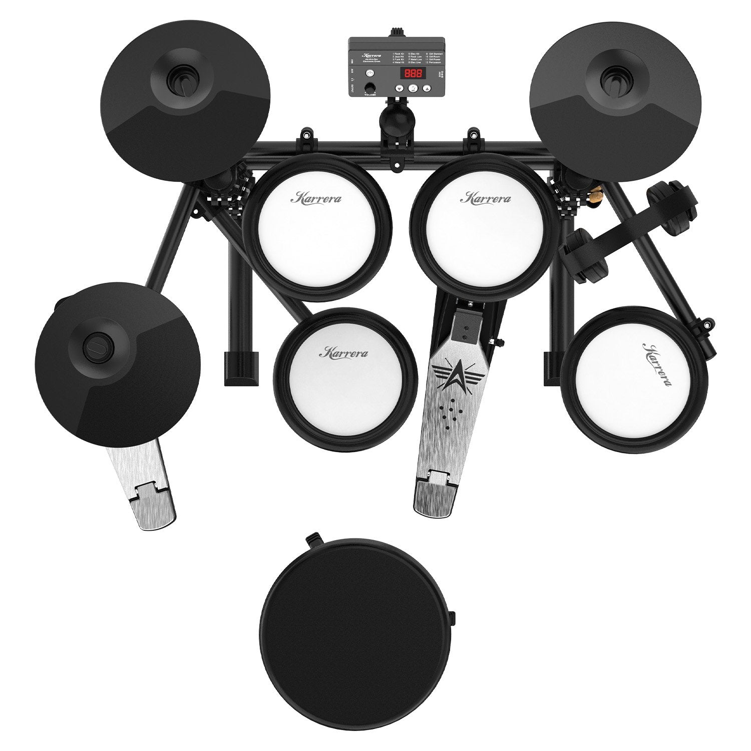 KARRERA TDX-16 Electronic Drum Kit with Pedals