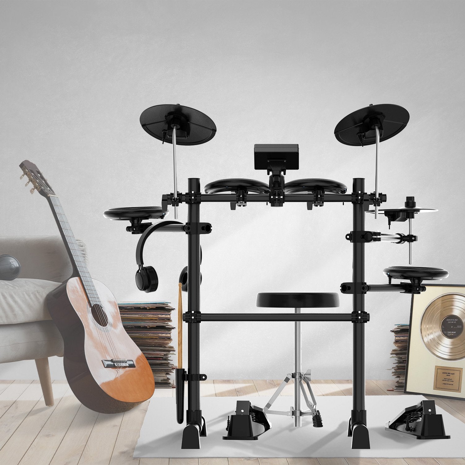 KARRERA TDX-16 Electronic Drum Kit with Pedals