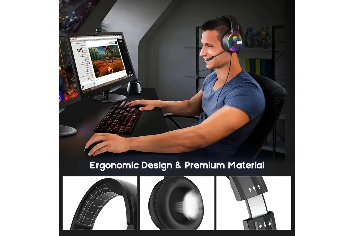 SOULBYTES S19 RGB Gaming Headphones