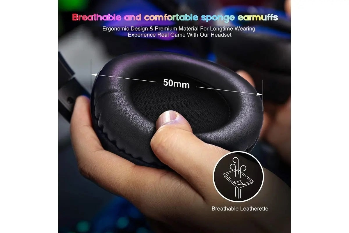 SOULBYTES S19 RGB Gaming Headphones