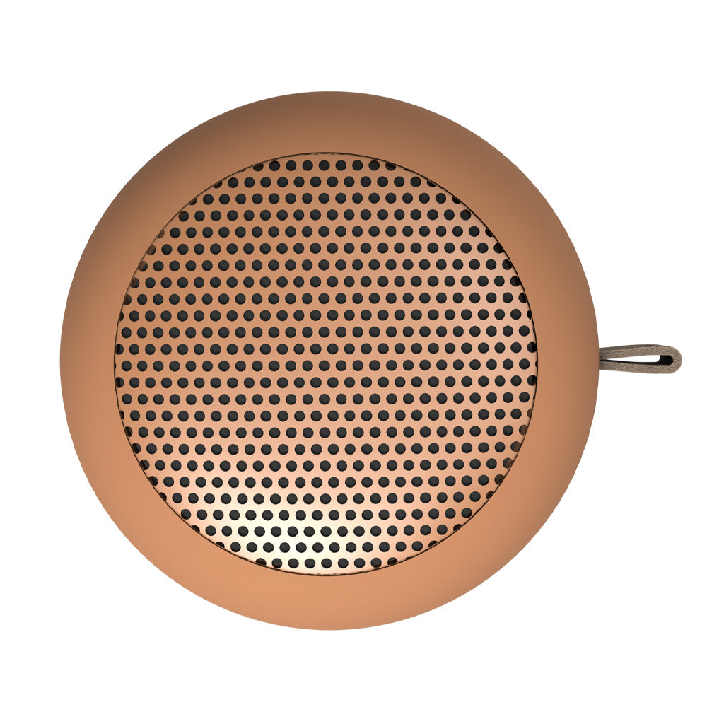 KREAFUNK Alight Bluetooth Speaker (Waffle Orange)