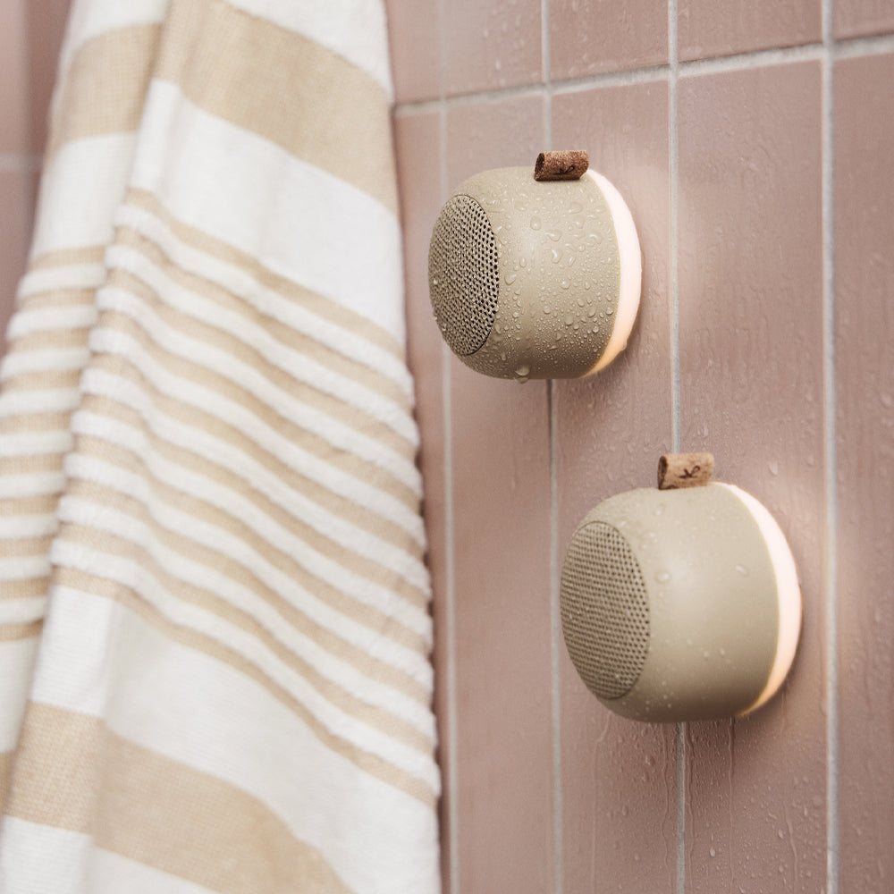 KREAFUNK Alight Bluetooth Speaker (Ivory Sand)