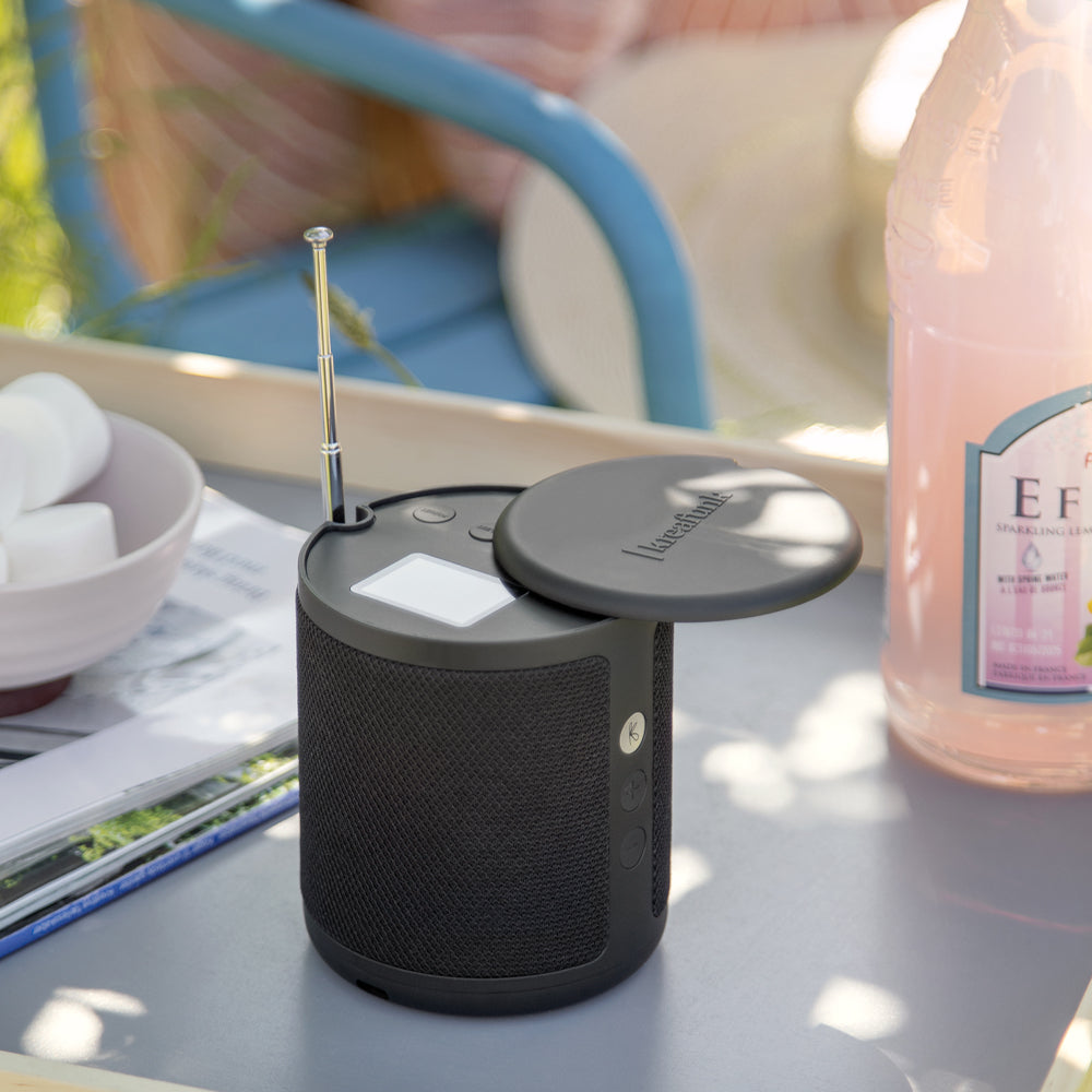 KREAFUNK Dabbie Dab + Fm Radio W/ Bluetooth (Black)