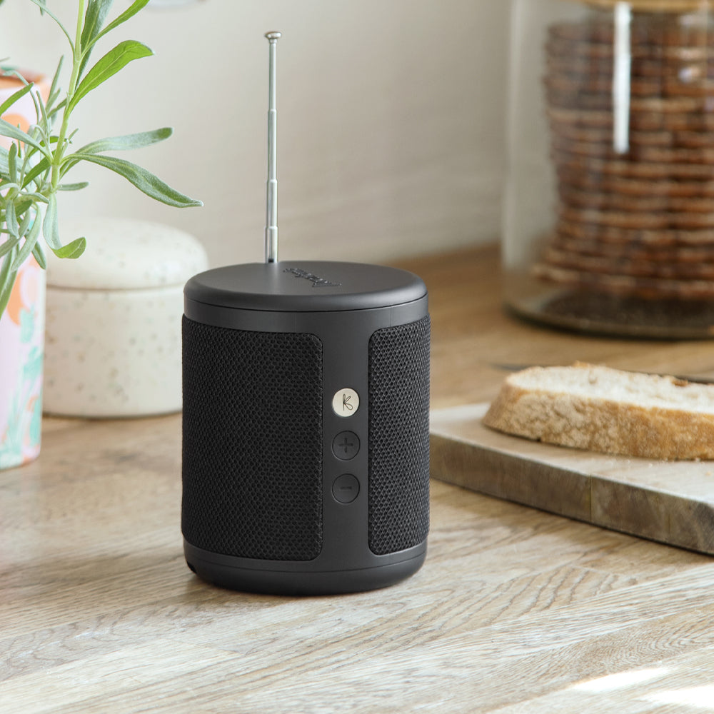 KREAFUNK Dabbie Dab + Fm Radio W/ Bluetooth (Black)