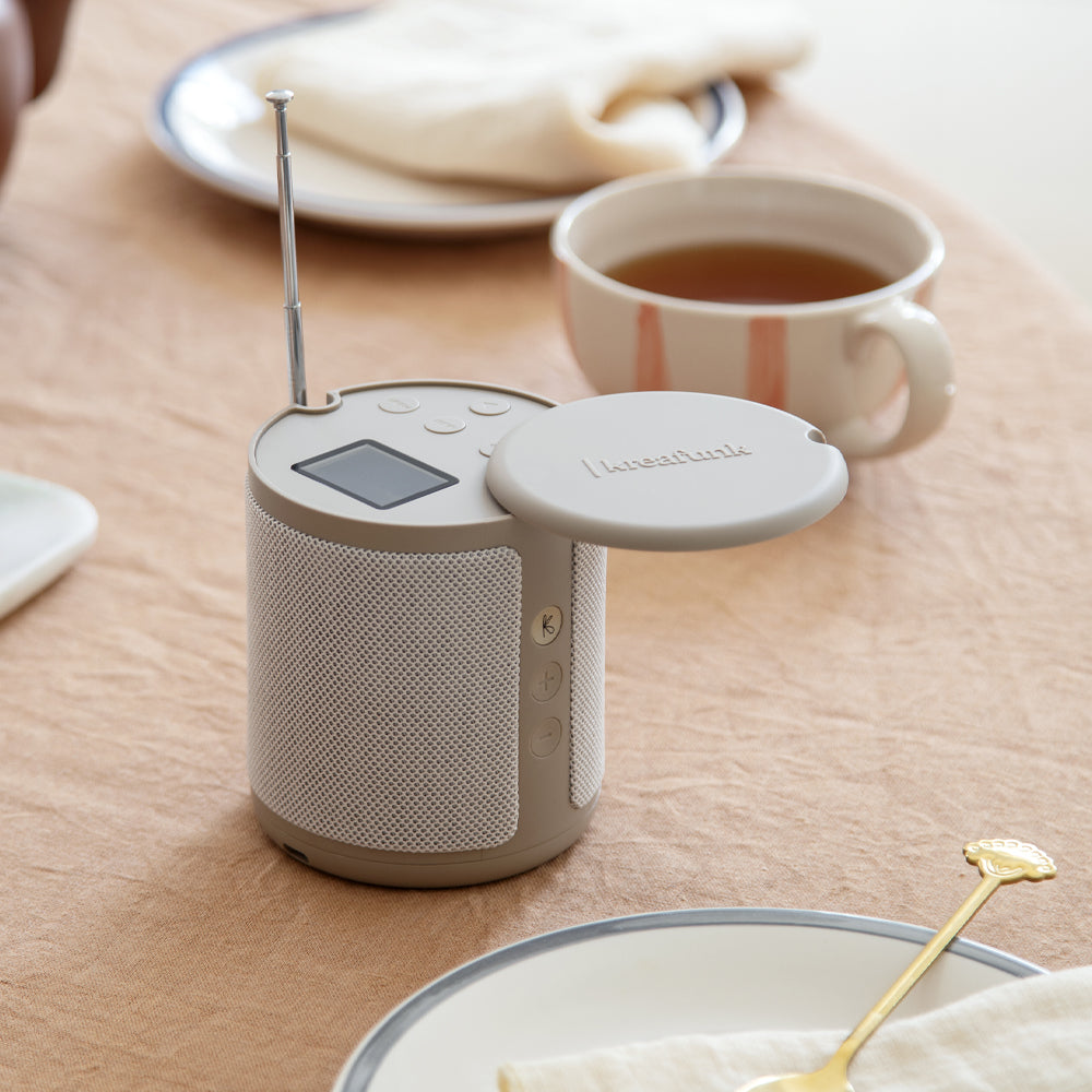 KREAFUNK Dabbie Dab + Fm Radio W/ Bluetooth (Ivory Sand)